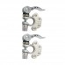2PCS Battery Terminals Connectors with Hex Wrench Quick Release Disconnect Positive Negative for SAE/JIS Type A Posts