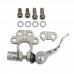 2PCS Battery Terminals Connectors with Hex Wrench Quick Release Disconnect Positive Negative for SAE/JIS Type A Posts
