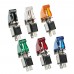 Car Toggle Switch 12V 20A LED Light Toggle Engine Ignition Switch On Off Button Green Cover