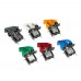 Car Toggle Switch 12V 20A LED Light Toggle Engine Ignition Switch On Off Button Green Cover