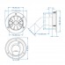 Gravity Water Inlet Lockable Cap with Lock,Hatch Filter Lockable for RV Boat Camper Trailer Caravan