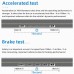 Car HUD Head Up Display Digital GPS Navigation Speedometer Projecter OBD2 GPS Dual System Display Screen with Time/Direction/Altitude/Mileage Display Speedup Test Overspeed Alarm Etc.